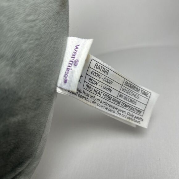 Warmies Shark Cozy Plush Heatable Lavender Scent Stuffed Animal - Picture 8 of 8